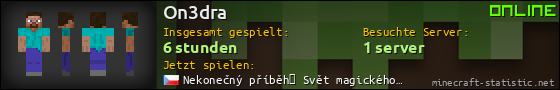 Benutzerleisten 560x90 für On3dra