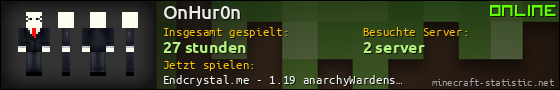Benutzerleisten 560x90 für OnHur0n