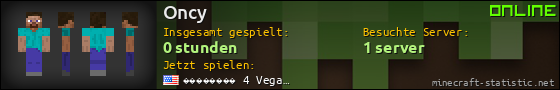 Benutzerleisten 560x90 für Oncy