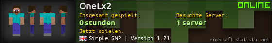 Benutzerleisten 560x90 für OneLx2