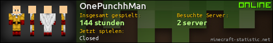 Benutzerleisten 560x90 für OnePunchhMan