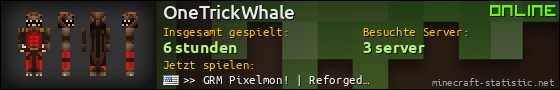 Benutzerleisten 560x90 für OneTrickWhale