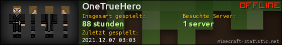 Benutzerleisten 560x90 für OneTrueHero