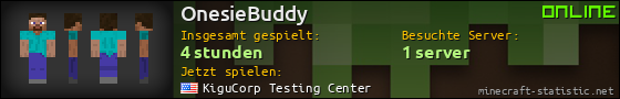 Benutzerleisten 560x90 für OnesieBuddy