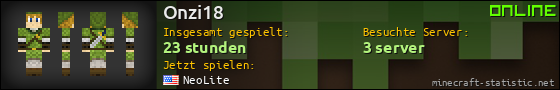 Benutzerleisten 560x90 für Onzi18