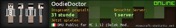 Benutzerleisten 560x90 für OodieDoctor