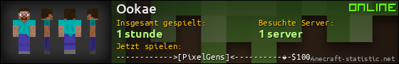 Benutzerleisten 560x90 für Ookae