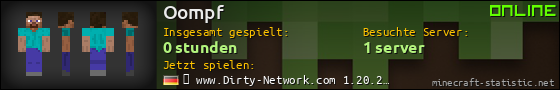 Benutzerleisten 560x90 für Oompf