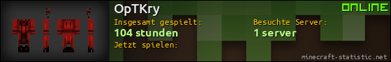 Benutzerleisten 560x90 für OpTKry