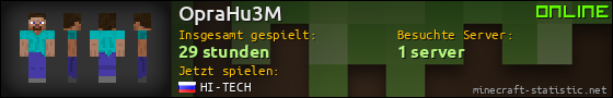Benutzerleisten 560x90 für OpraHu3M