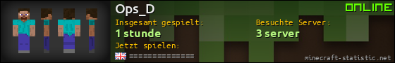 Benutzerleisten 560x90 für Ops_D