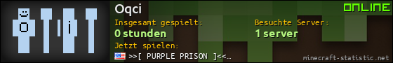 Benutzerleisten 560x90 für Oqci