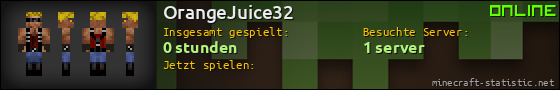 Benutzerleisten 560x90 für OrangeJuice32