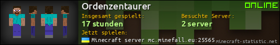 Benutzerleisten 560x90 für Ordenzentaurer
