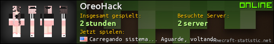 Benutzerleisten 560x90 für OreoHack