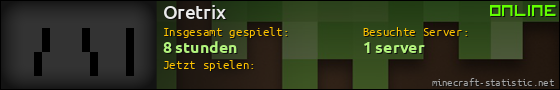 Benutzerleisten 560x90 für Oretrix