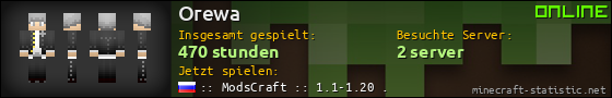 Benutzerleisten 560x90 für Orewa