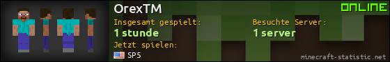 Benutzerleisten 560x90 für OrexTM