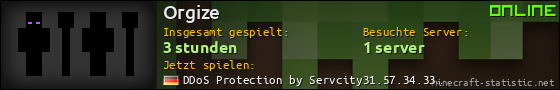 Benutzerleisten 560x90 für Orgize