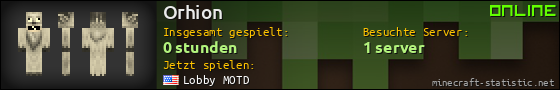 Benutzerleisten 560x90 für Orhion