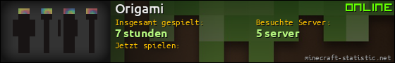 Benutzerleisten 560x90 für Origami