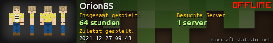 Benutzerleisten 560x90 für Orion85