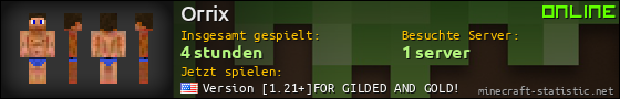 Benutzerleisten 560x90 für Orrix