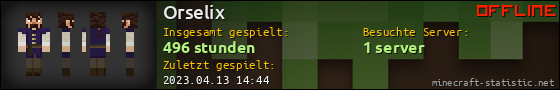 Benutzerleisten 560x90 für Orselix