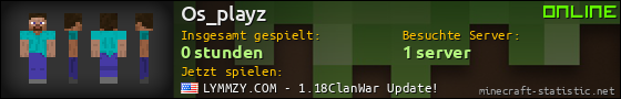 Benutzerleisten 560x90 für Os_playz