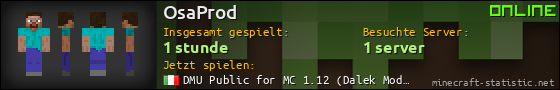 Benutzerleisten 560x90 für OsaProd