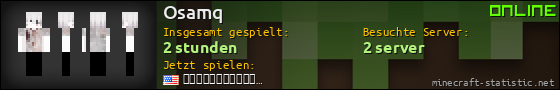 Benutzerleisten 560x90 für Osamq