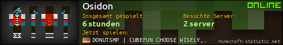 Benutzerleisten 560x90 für Osidon