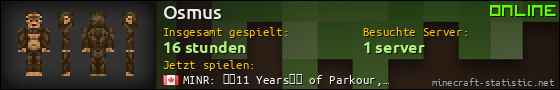 Benutzerleisten 560x90 für Osmus