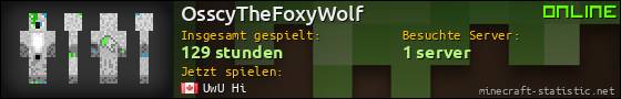 Benutzerleisten 560x90 für OsscyTheFoxyWolf