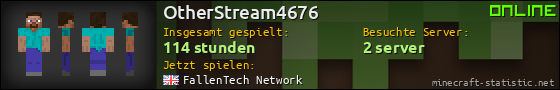 Benutzerleisten 560x90 für OtherStream4676