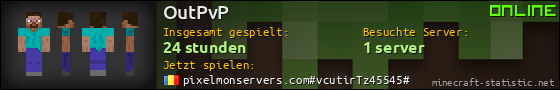 Benutzerleisten 560x90 für OutPvP