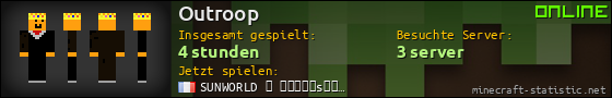 Benutzerleisten 560x90 für Outroop