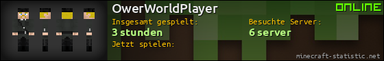 Benutzerleisten 560x90 für OwerWorldPlayer