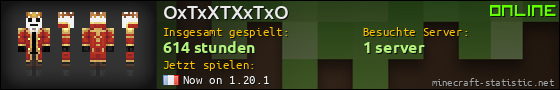 Benutzerleisten 560x90 für OxTxXTXxTxO