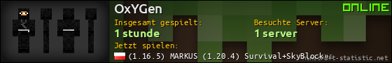 Benutzerleisten 560x90 für OxYGen
