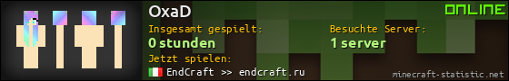Benutzerleisten 560x90 für OxaD