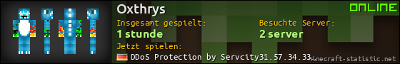Benutzerleisten 560x90 für Oxthrys