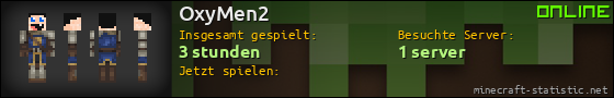Benutzerleisten 560x90 für OxyMen2