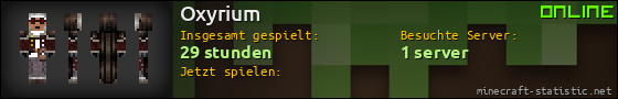 Benutzerleisten 560x90 für Oxyrium