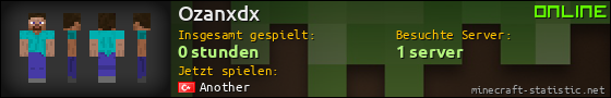 Benutzerleisten 560x90 für Ozanxdx