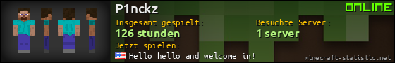 Benutzerleisten 560x90 für P1nckz