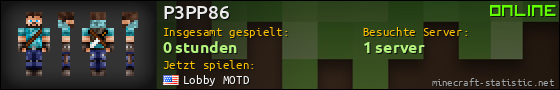 Benutzerleisten 560x90 für P3PP86