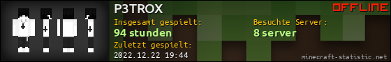 Benutzerleisten 560x90 für P3TROX
