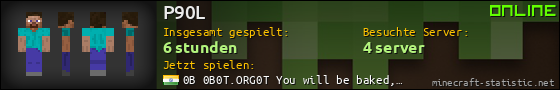 Benutzerleisten 560x90 für P90L