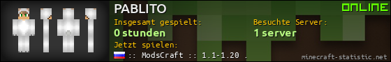 Benutzerleisten 560x90 für PABLITO